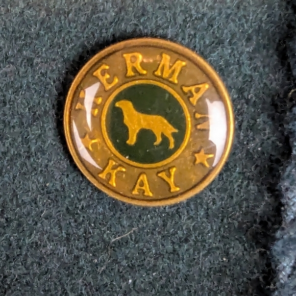 Herman Kay Size 14 70% Wool Pea Coat Vintage - Picture 12 of 16